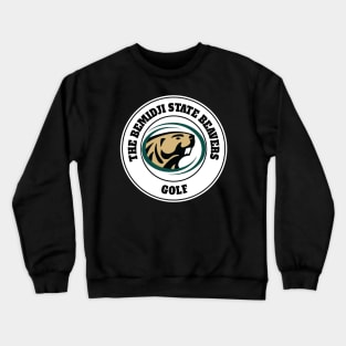 the classic golf team bemidji white background Crewneck Sweatshirt